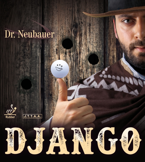 Dr Neubauer DJANGO- classic Anti-Spin rubber with disruptive eff